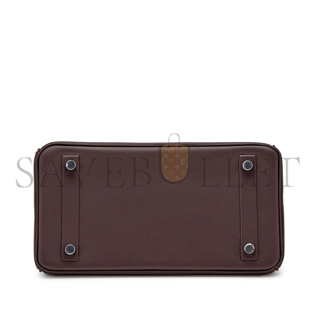 h**mes master birkin 25 shadow swift leather phanT0m saddle red bag h082629ck76 (25*20*13cm)